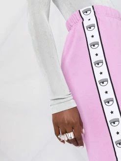 Chiara Ferragni logo print joggers