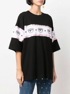 Chiara Ferragni monogram-print oversized T-shirt