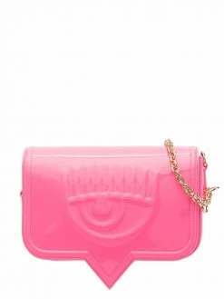 Chiara Ferragni Eyelike embossed crossbody bag