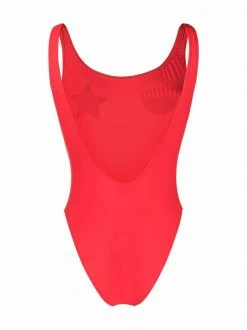 Chiara Ferragni eye-motif print swimsuit