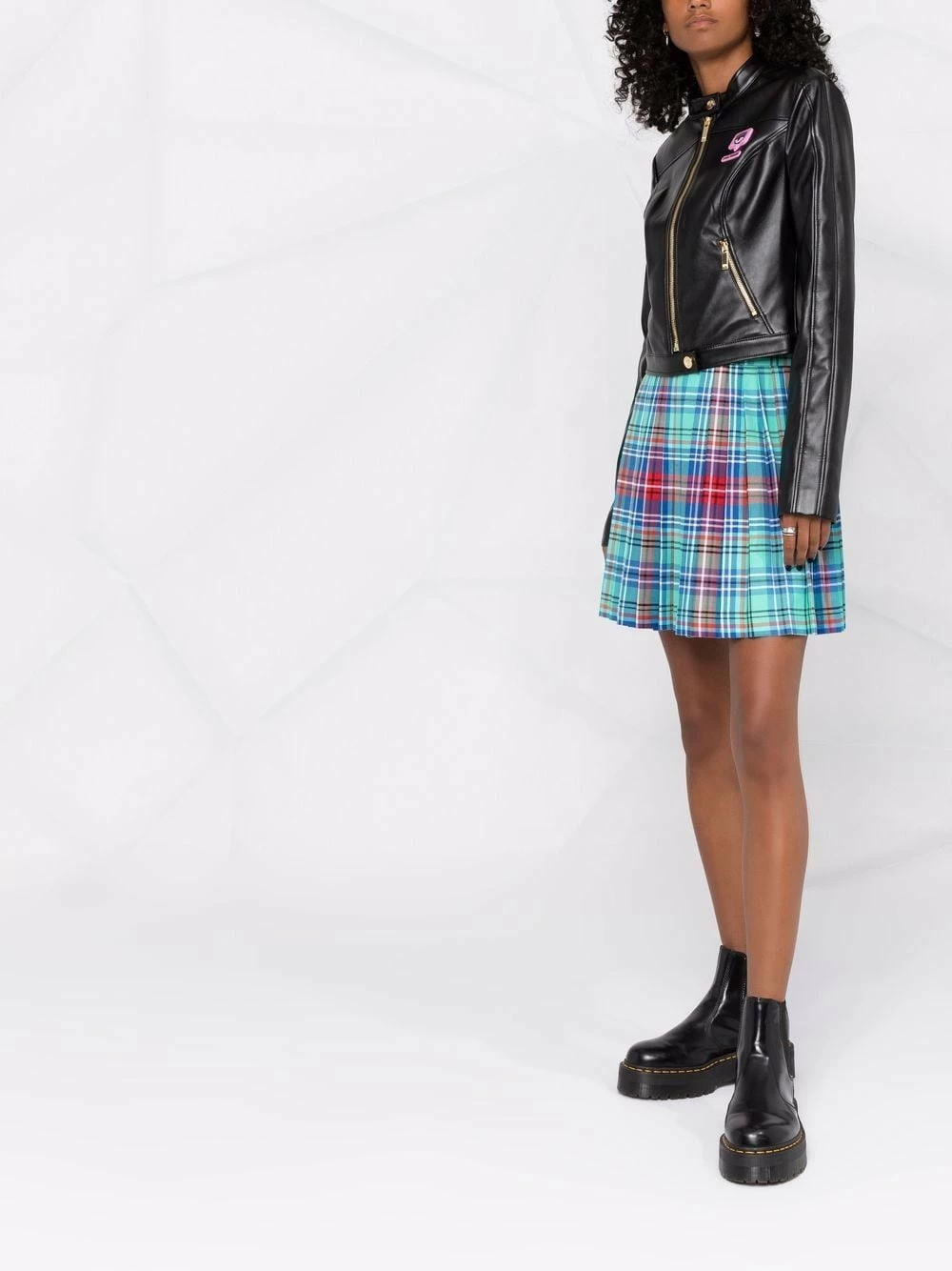 Chiara Ferragni Eyelike patch bomber jacket biker jackets of women 6 Chiara Ferragni Eyelike patch bomber jacket