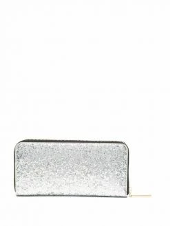 Chiara Ferragni glitter continental wallet