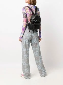 Chiara Ferragni logo patch backpack