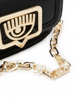 Chiara Ferragni winking-eye faux-leather belt bag