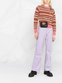 Chiara Ferragni winking-eye faux-leather belt bag