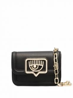 Chiara Ferragni winking-eye faux-leather belt bag