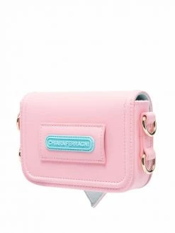 Chiara Ferragni Eyelike embossed shoulder bag