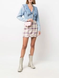 Chiara Ferragni Eyelike embossed shoulder bag