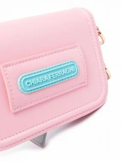 Chiara Ferragni Eyelike embossed shoulder bag