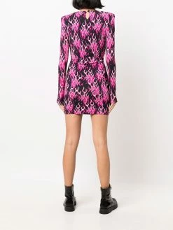Chiara Ferragni flame-print mini dress