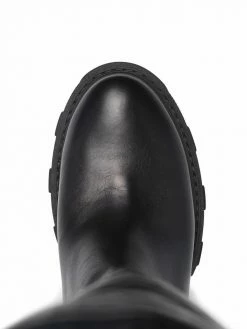 Chiara Ferragni Eyelike knee-high biker boots