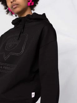 Chiara Ferragni Eyelike logo-print hoodie