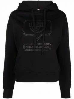 Chiara Ferragni Eyelike logo-print hoodie