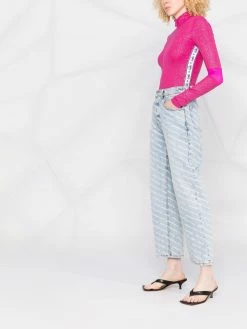 Chiara Ferragni sparkling zipped-up bodie