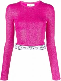 Chiara Ferragni logo waistband jumper