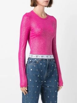 Chiara Ferragni logo waistband jumper