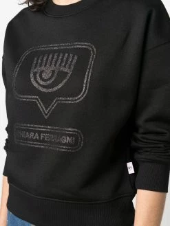 Chiara Ferragni Eyelike crew-neck sweatshirt