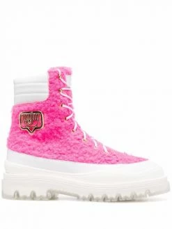Chiara Ferragni Eye logo-plaque hiking boots