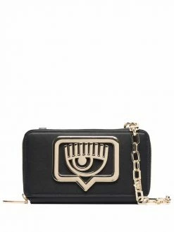 Chiara Ferragni logo shoulder bag