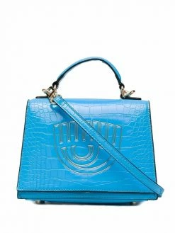 Chiara Ferragni embossed-logo tote bag