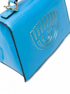 Chiara Ferragni embossed-logo tote bag