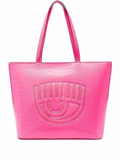 Chiara Ferragni Eyelike leather-effect tote bag