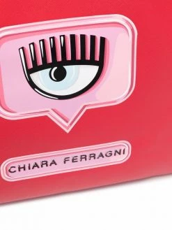 Chiara Ferragni eye logo-print shoulder bag