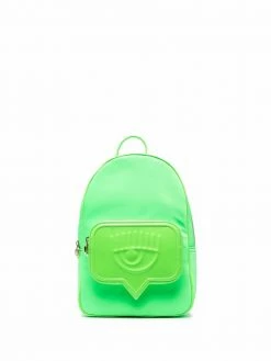 Chiara Ferragni Eyelike logo-embossed mini backpack