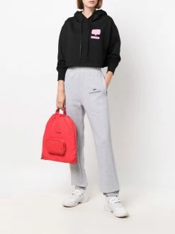 Chiara Ferragni eye-motif cropped hoodie