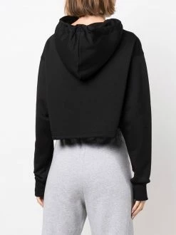 Chiara Ferragni eye-motif cropped hoodie