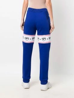 Chiara Ferragni eye-motif track pants