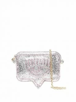 Chiara Ferragni speech bubble shoulder bag