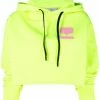 Chiara Ferragni logo-print cropped hoodie