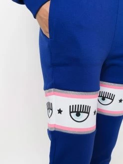 Chiara Ferragni evil eye motif sweatpants