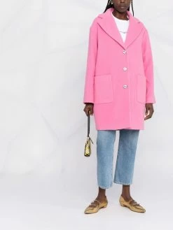 Chiara Ferragni oversized single-breasted coat