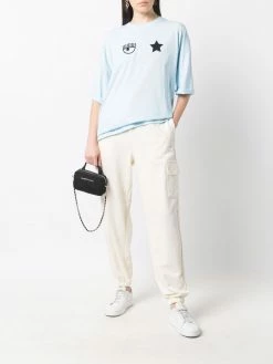 Chiara Ferragni Eye Star-print cotton T-shirt