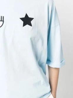 Chiara Ferragni Eye Star-print cotton T-shirt