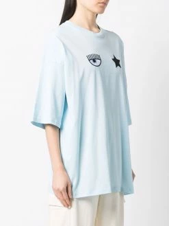 Chiara Ferragni Eye Star-print cotton T-shirt