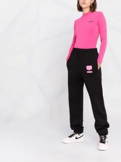 Chiara Ferragni logo-patch sweatpants
