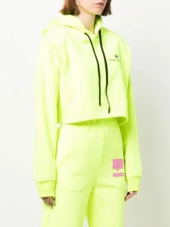 Chiara Ferragni cropped pullover hoodie