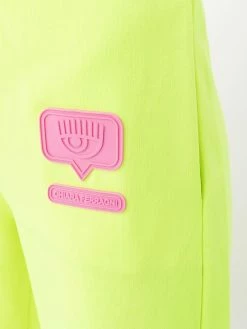 Chiara Ferragni logo-patch track pants