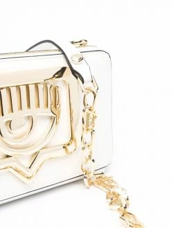 Chiara Ferragni logo shoulder bag