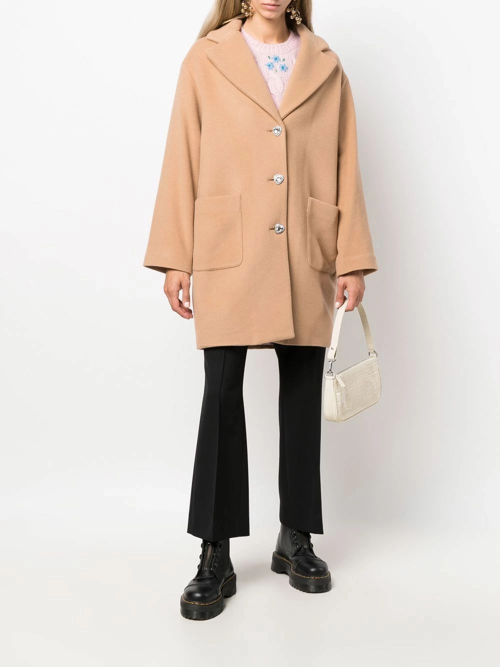 Chiara Ferragni Single breasted coat single breasted coats of women 2 Chiara Ferragni single breasted coat