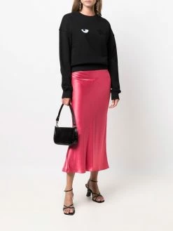 Chiara Ferragni eye star-patch sweatshirt