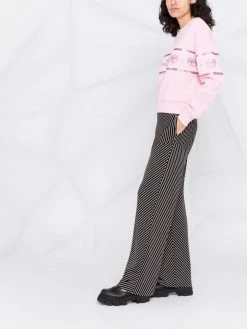 Chiara Ferragni eye-print crew neck sweatshirt