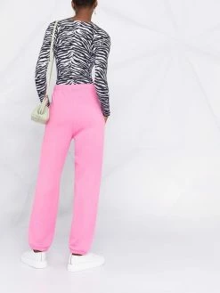 Chiara Ferragni speech bubble patch trackpants