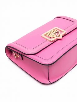 Chiara Ferragni Eyelike-plaque crossbody bag