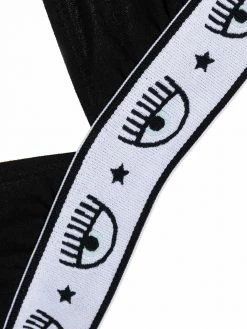 Chiara Ferragni logo-print triangle bra