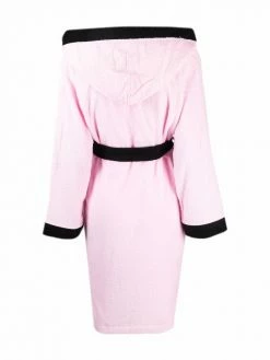 Chiara Ferragni Eyelike embellished bath robe