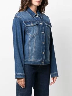 Chiara Ferragni patchwork denim jacket